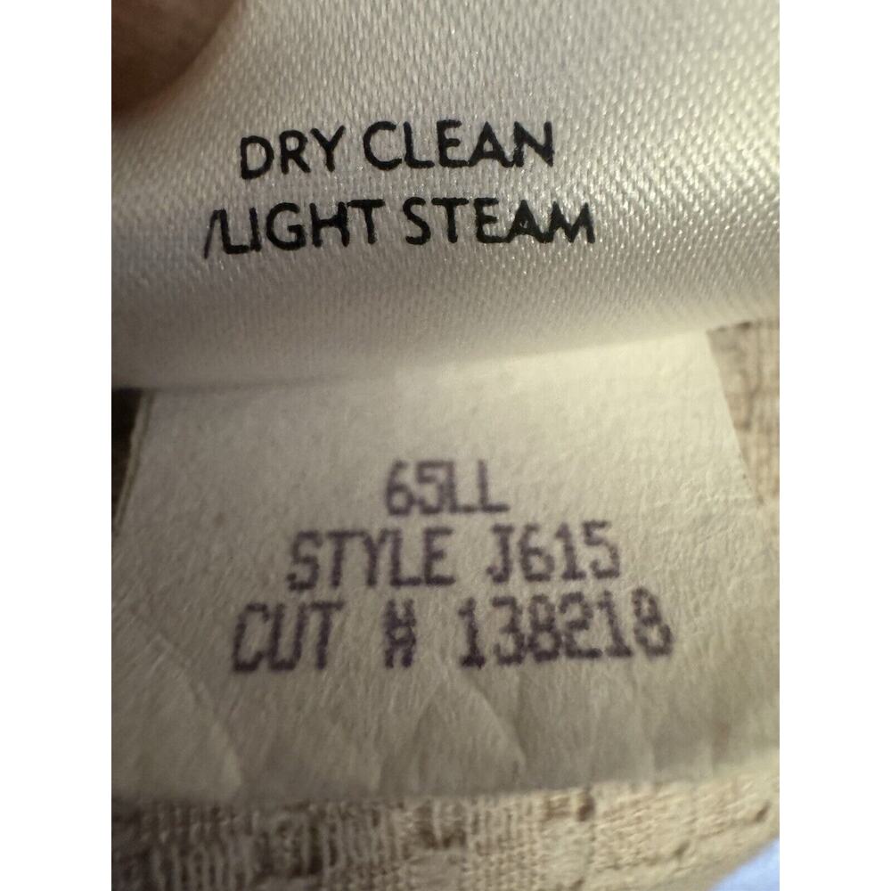 Eileen Fisher XS Beige Cream Italian Cotton Waffle Organic Coastal Shirt USA - Picture 10 of 15
